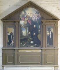 1 vue - retable Saint Nicolas de Tolentin (ouvre la visionneuse)