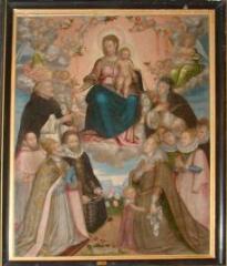 1 vue  - tableau Vierge du Rosaire (ouvre la visionneuse)