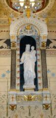 1 vue  - retable ; statue Notre-Dame des Victoires (ouvre la visionneuse)