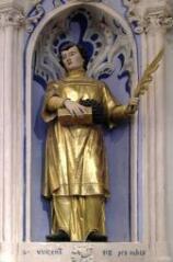 Ouvrir l'image  statue Saint Vincent