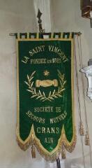 Ouvrir l'image Bannière de la société de secours mutuels Saint Vincent