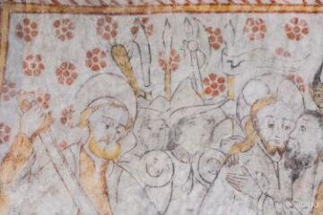 Ouvrir l'image Détail des peintures de la nef