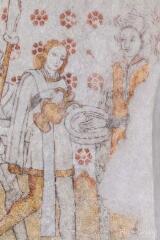 Ouvrir l'image Détail des peintures de la nef