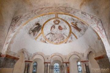 Ouvrir l'image Détail des peintures de la nef