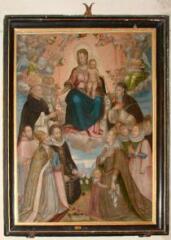 Ouvrir l'image Tableau Vierge du Rosaire