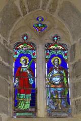 Ouvrir l'image Verrières représentant saint Maurice et saint Vincent