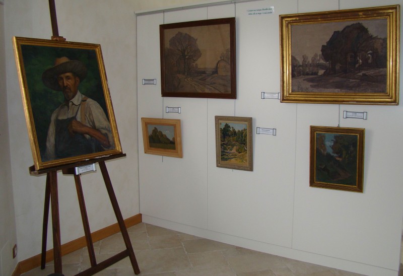 Salle d'exposition du Musée Louis Jourdan Ain